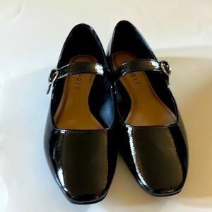 Esprit womens mary jean shoes, black, sise 6.5 M. New